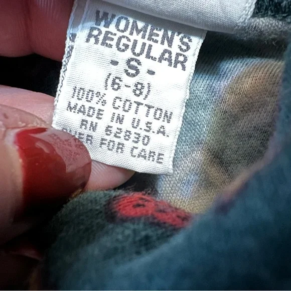 Vintage 90s Lands' End Turtleneck Long Sleeve midi Dress M - Picture 5 of 8